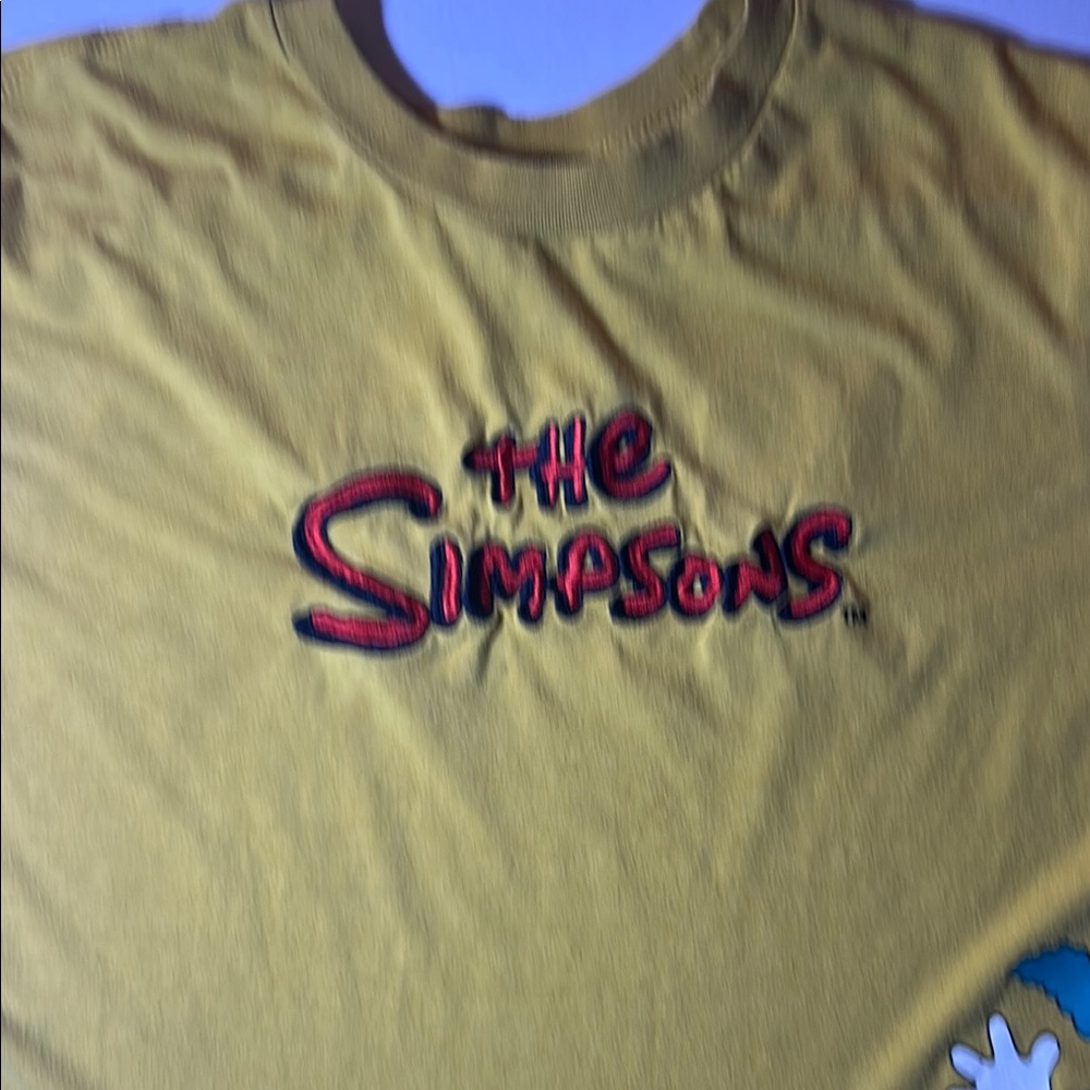 The Simpsons Yellow Graphic Tee, Fox, TV series - Picture 2 of 9